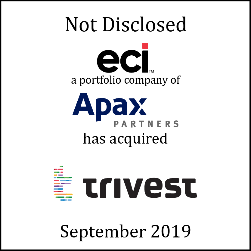eci, a portfolio company of Apax Partners, has acquired trivest