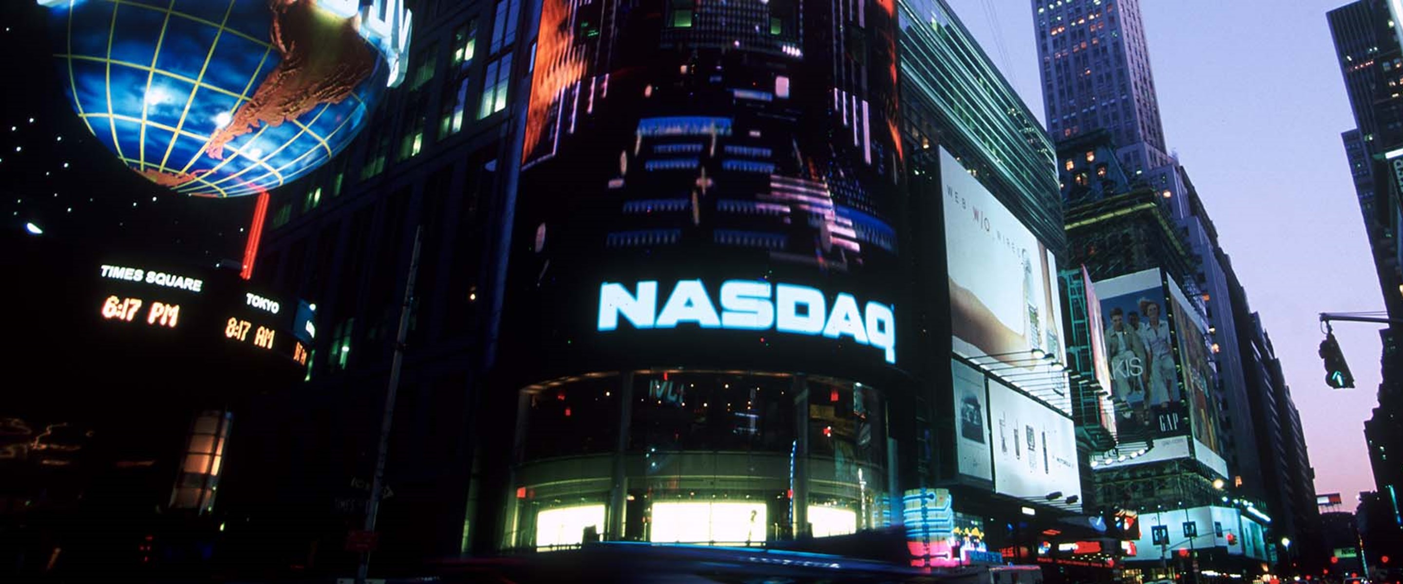 NASDAQ billboard in Times Square