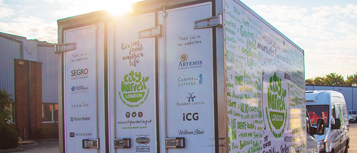 City Harvest delivery truck