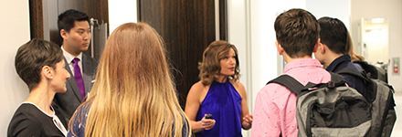 Jennifer Grosshandler with GenderCool champions (image)