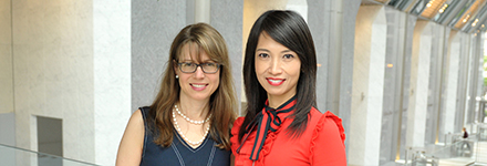 Stephanie Braming and Vivian Lin Thurston