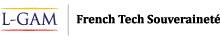 L-Gam and French Tech Souveraineté combined logo