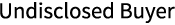 Undisclosed Buyer Logo