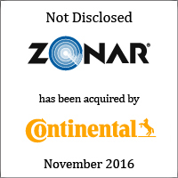 Tombstone: Zonar Has Agreed to be Acquired by Continental AG