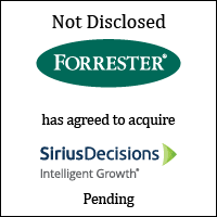 Forrester Research Has Agreed to Acquire SiriusDecisions