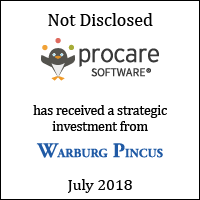 Procare Software has received a strategic investment from Warburg Pincus