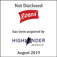 Evans has been acquired by Highlander