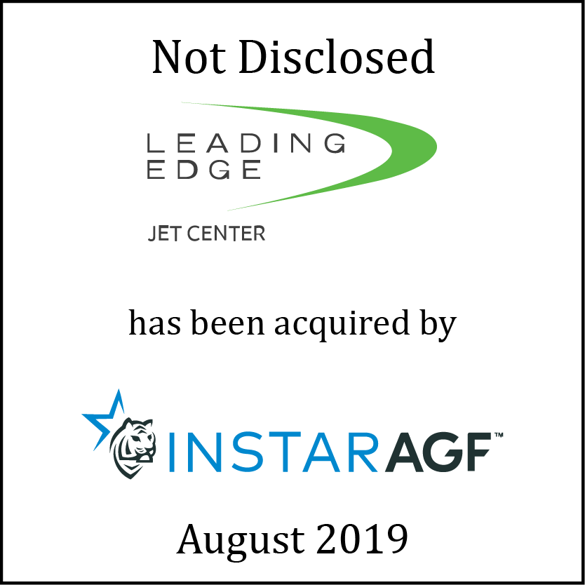 Leading Edge Jet Center Has Been Acquired by InstarAGF