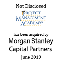 Project Management Academy has been acquired by Morgan Stanley Capital Partners