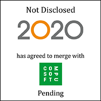 2020 Technologies (logo) Has Agreed to Merge with Compusoft (logo)