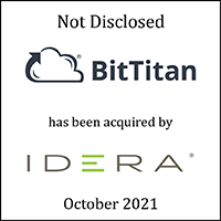 BitTitan (logo) has been acquired by Idera (logo)
