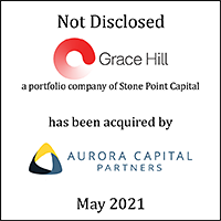 Grace Hill (logo) Has Agreed to be Acquired by Aurora Capital Partners (logo)