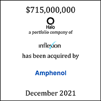 Halo Technology (logo) Has Been Acquired by Amphenol (logo)