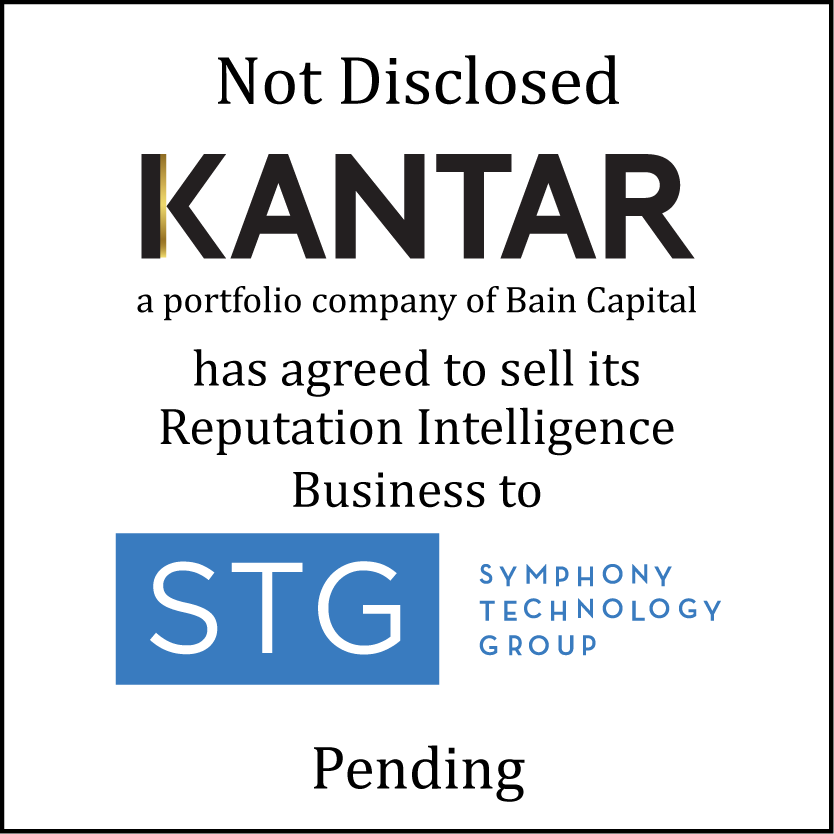 Kantar and STG Transaction