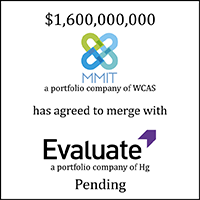 MMIT (logo) has Agreed to Merge With Evaluate (logo)