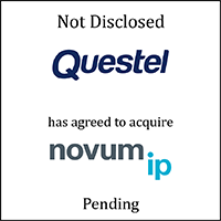 Questel (logo) has agreed to acquire NovumIP (logo)