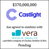 Castlight (logo) has agreed to combine with Vera (logo)