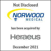 Norwood Medical (logo) Has Been  Acquired by Heraeus (logo)