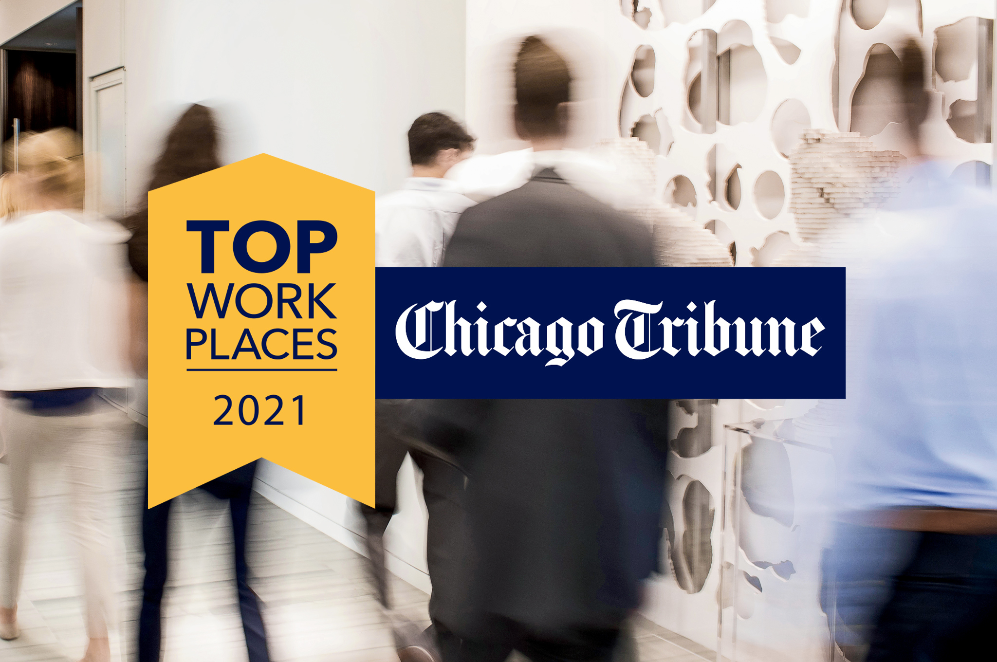 2021 Chicago Tribune Top Workplace William Blair