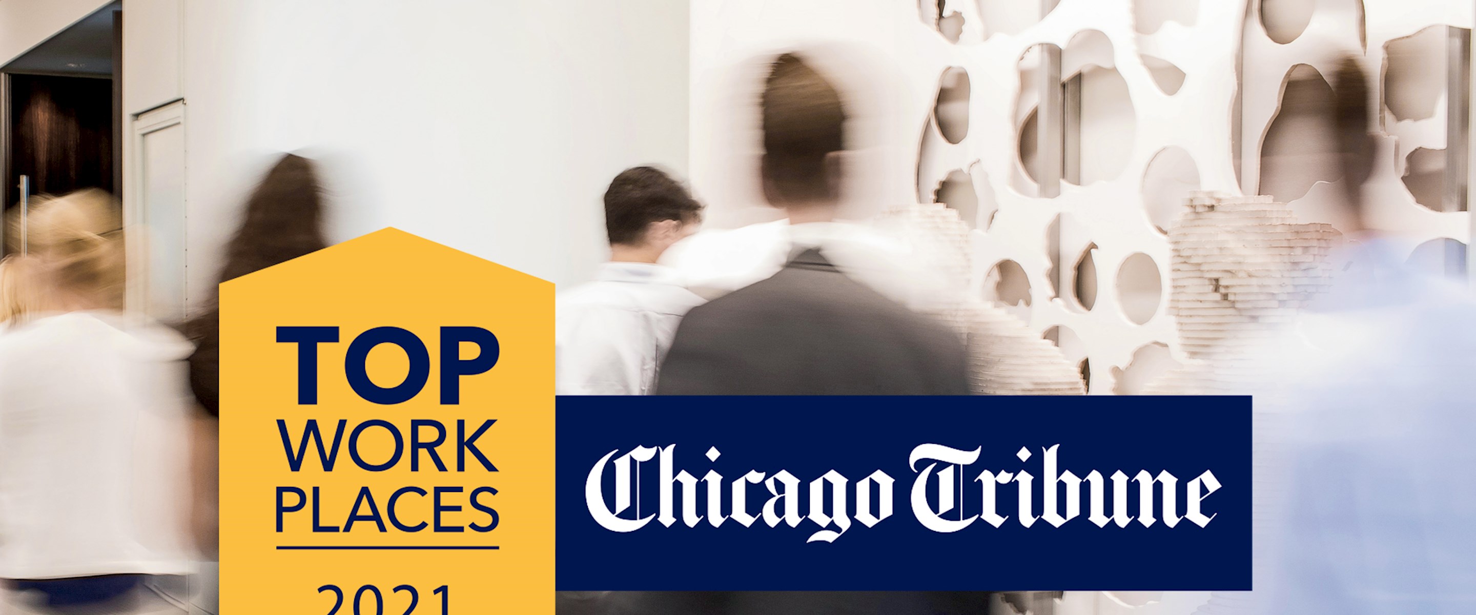 2021 Chicago Tribune Top Workplace William Blair