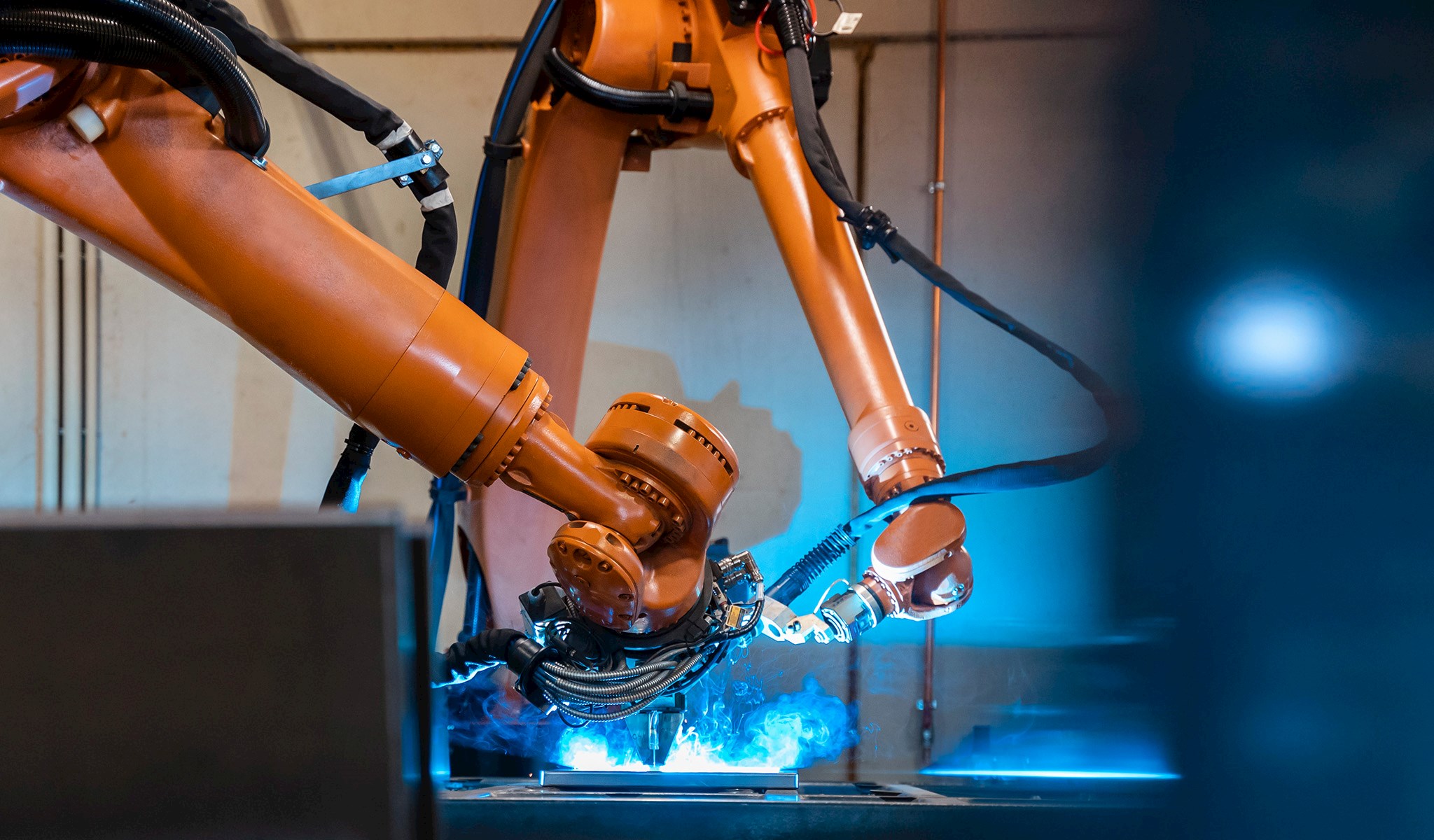Car on the manufacturing line