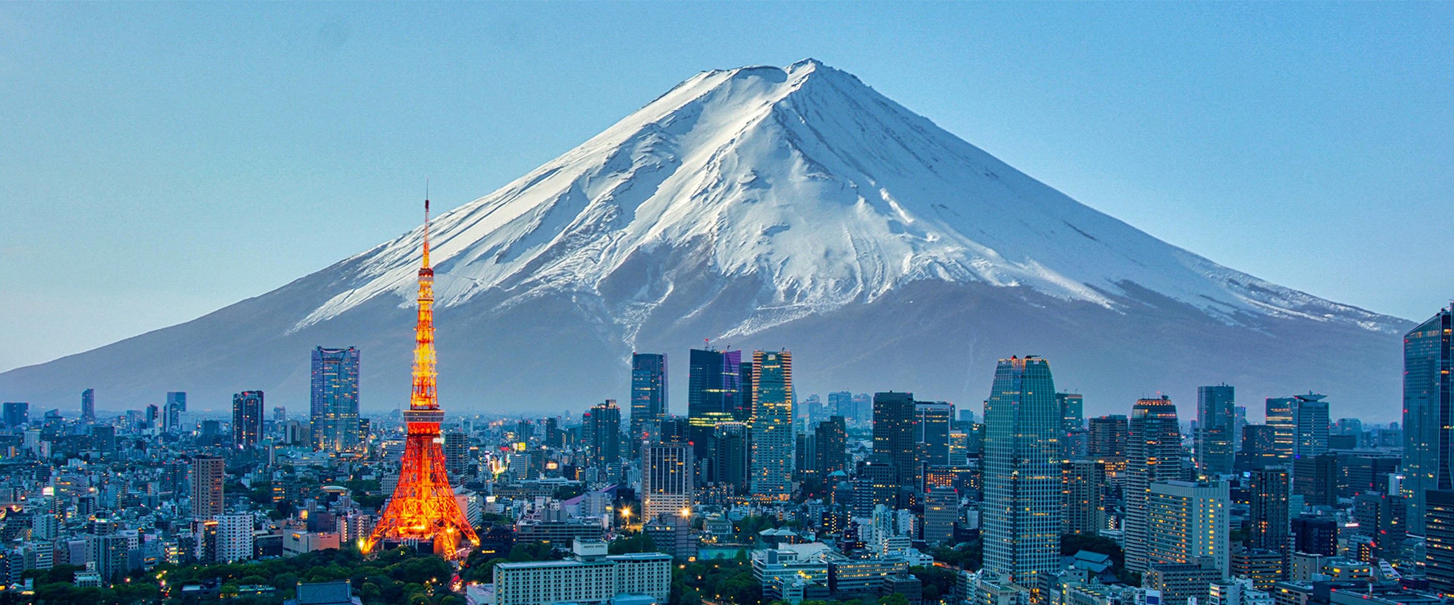 Tokyo skyline and Mt. Fuji