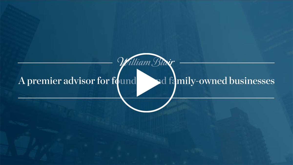 Text: A premier advisor for founder- and family-owned businesses 