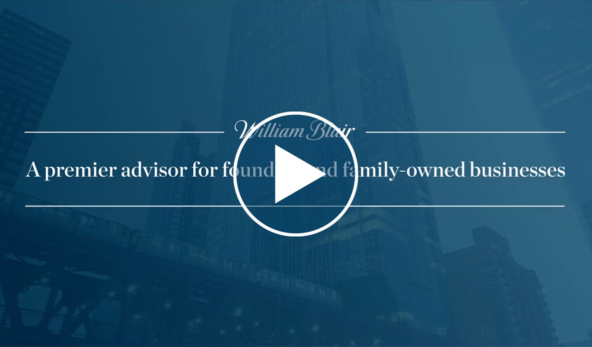 Text: A premier advisor for founder- and family-owned businesses 
