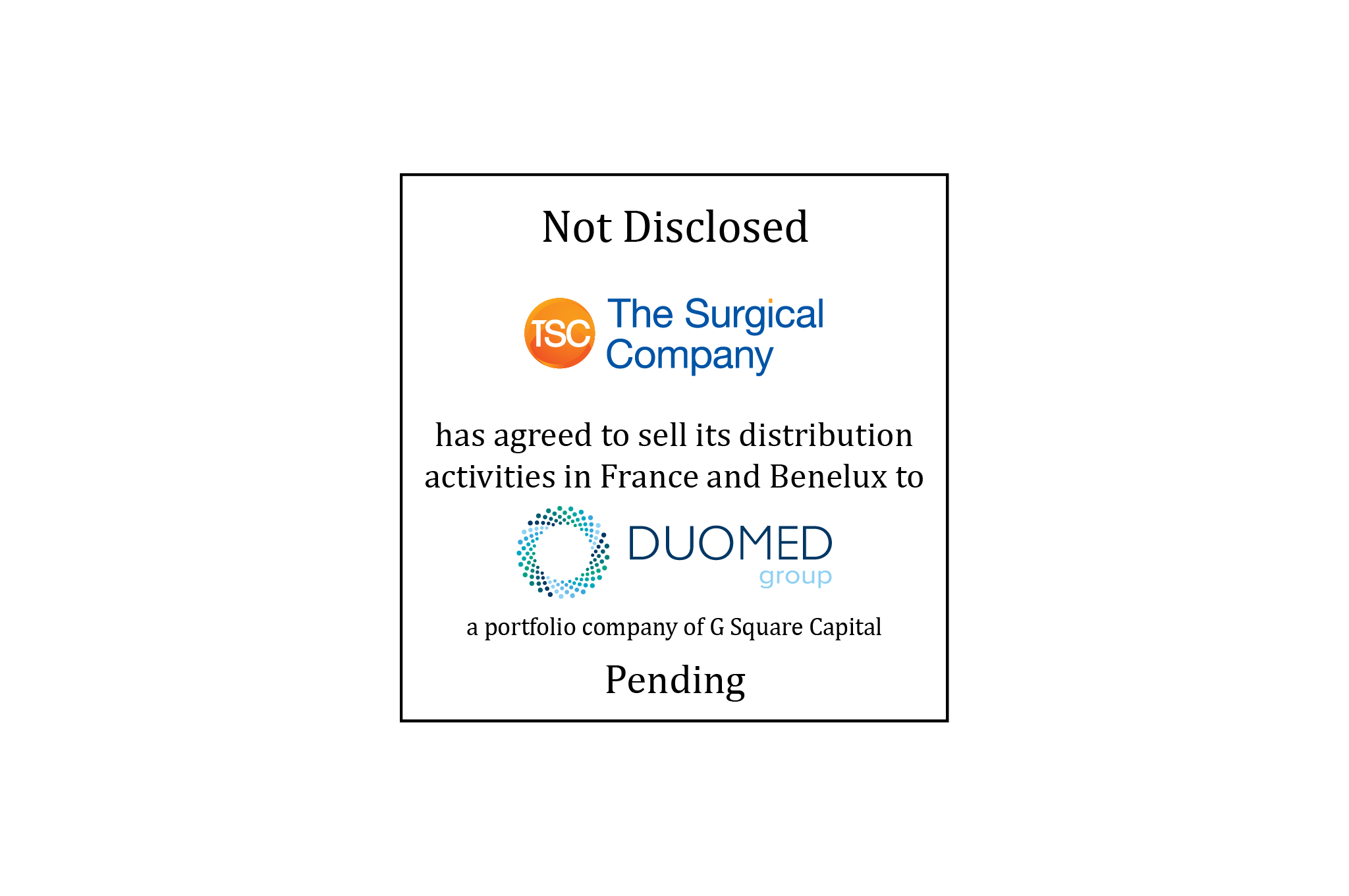 The Surgical Company/Duomed Group tombstone