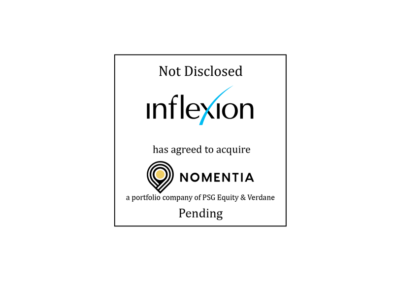 Not Disclosed | Inflexion Private Equity (logo) Has Agreed to Acquire Nomentia (logo), a portfolio company of PSG Equity & Verdane | Pending