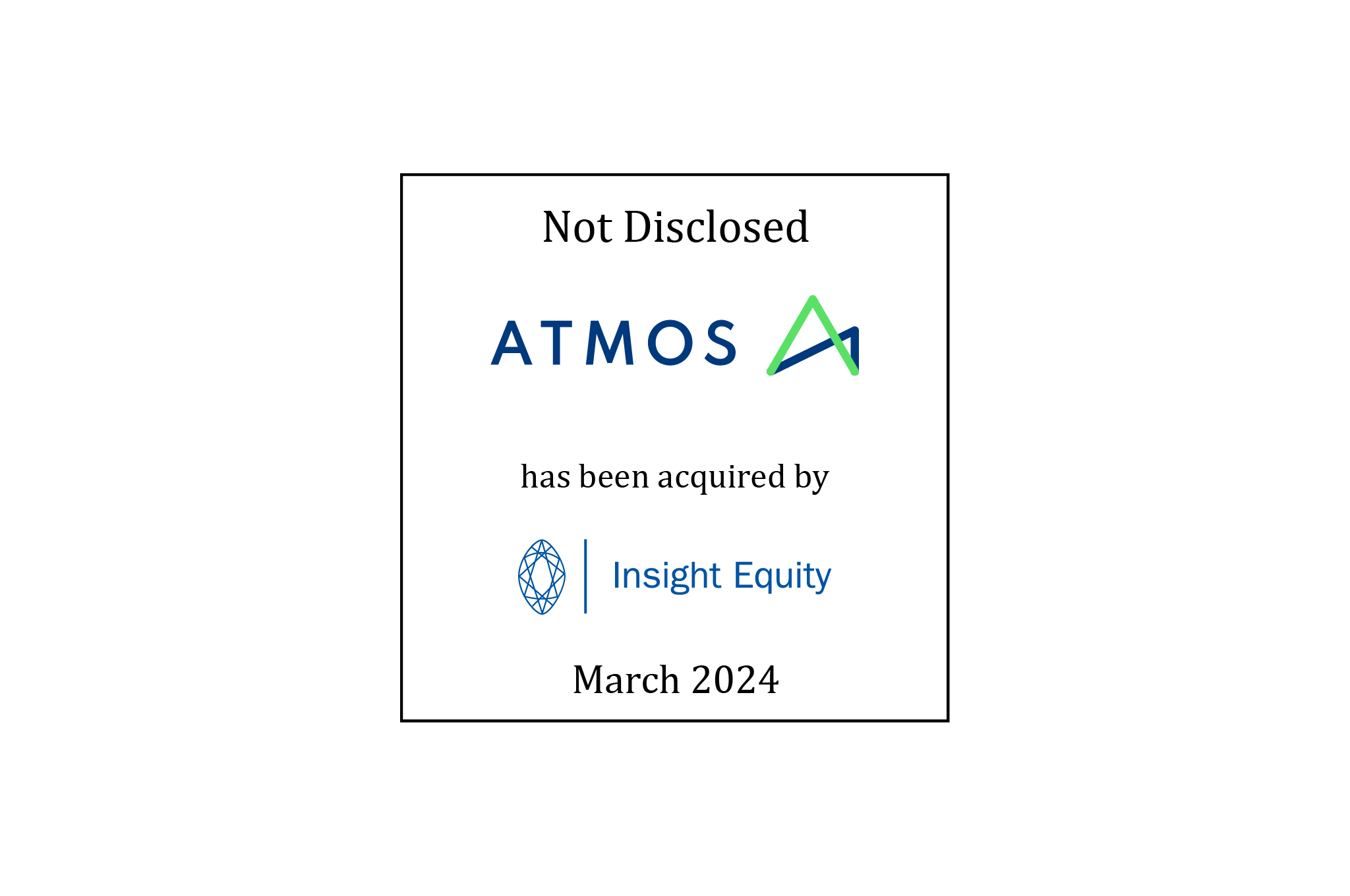 Not Disclosed | Atoms has been acquired by Insight Equity | March 2024