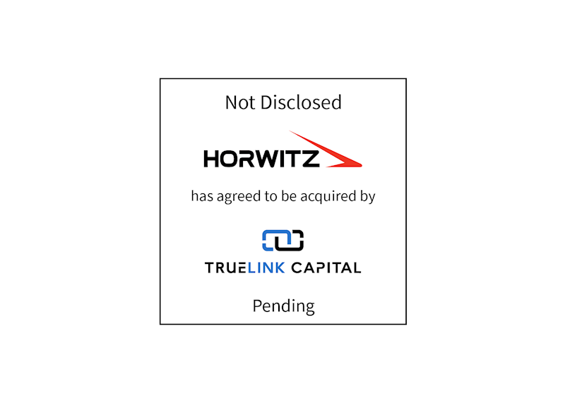 Not Disclosed | Horwitz (logo) has agreed to be acquired by Truelink Capital (logo) | Pending