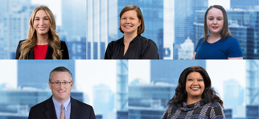 Nikki Greendyke, Carolyn Kaiser, Maria Malek, Matt Packard, and Christina Singleton