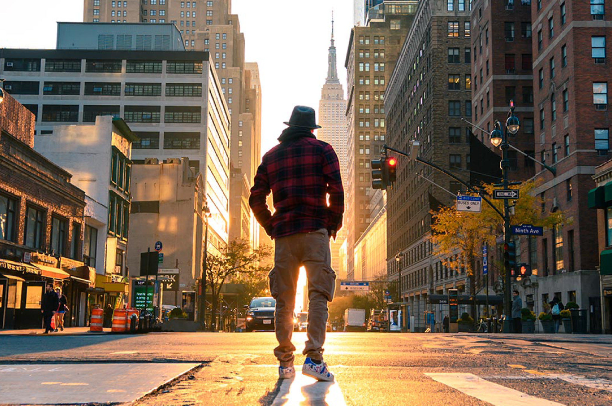 Man in the street