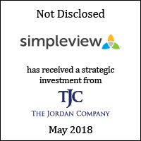 Simpleview has received a strategic investment from The Jordan Company