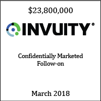 Invuity Confidentially Marketed Follow-on March 2018