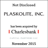 Plaskolite, Inc. has been acquired by Charlesbank Capital Partners LLC